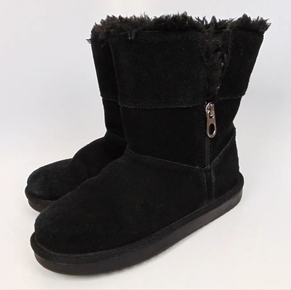 Kookaburra UGG Girl's Seude Leather Aribel Boots by UGG - Picture 9 of 13
